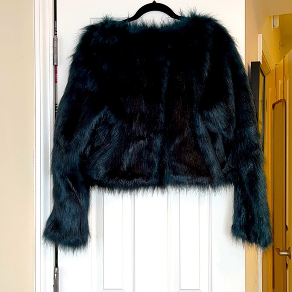 Free People Faux Fur Jacket - Picture 2 of 3